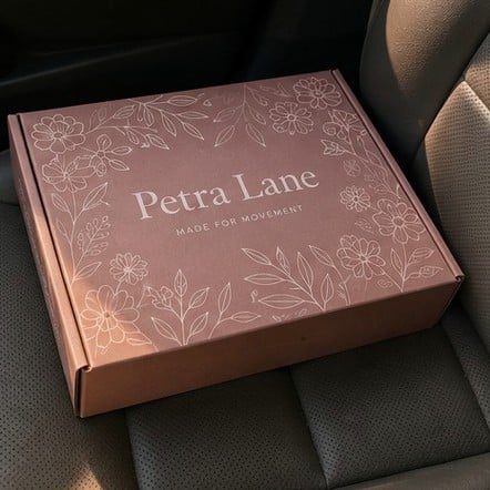 Custom cartons in use