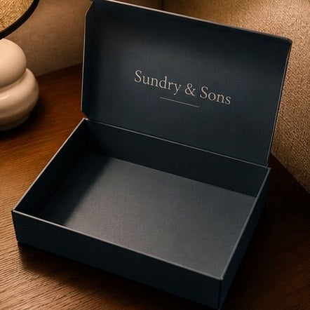Custom cartons in use