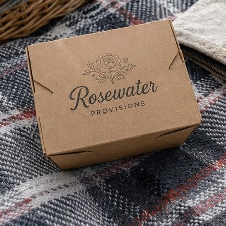 Custom cartons in use
